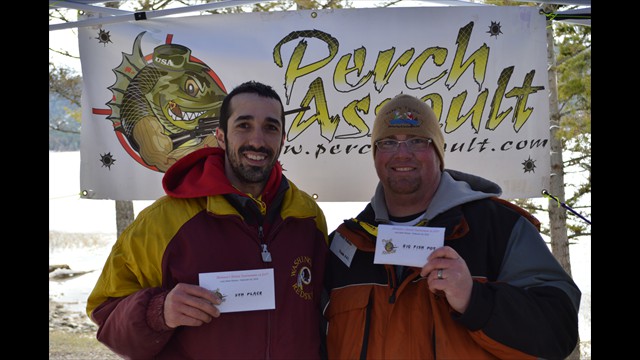 Tony and Justin - LMR 5th Place and big fish